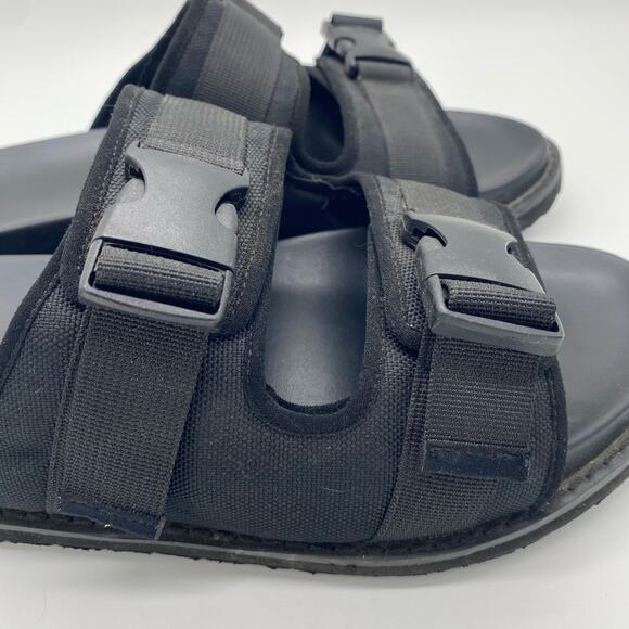 Greats Brooklyn Black Utility Slides Sandals Gorpcore Buckles Men\'s size 11 main image 6